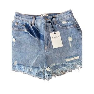 Blank Paige Button Fly Jean Shorts NWT